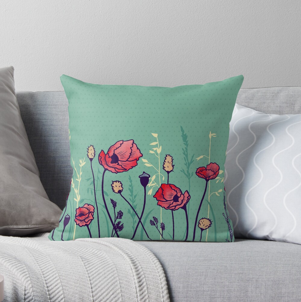 Item preview, Throw Pillow designed and sold by littleclyde.