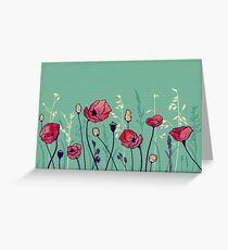 Summer Field Greeting Card