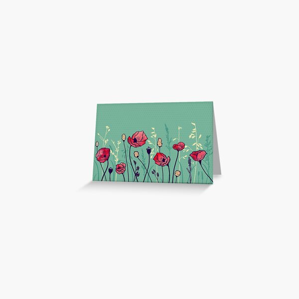 Summer Field Greeting Card
