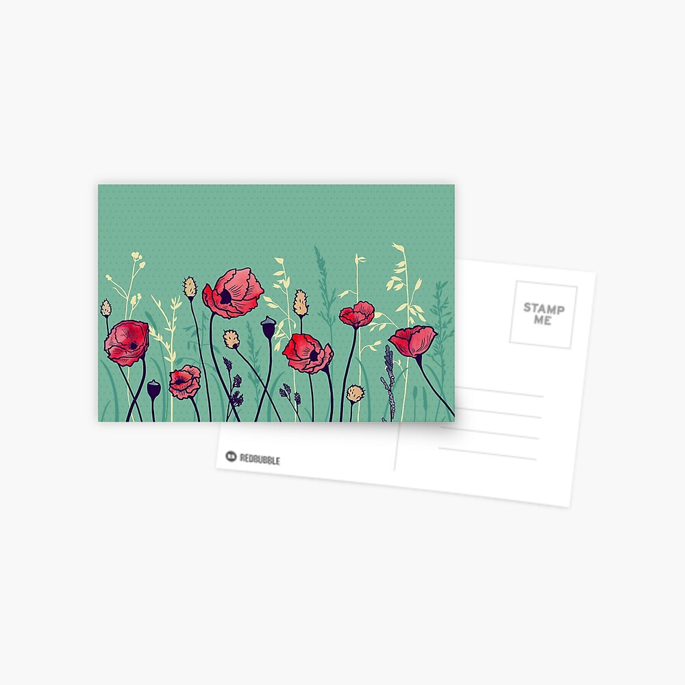 Summer Field Postcard