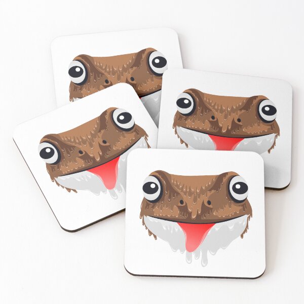 Item preview, Cute Brown Frog grime art designed and sold by AmsaOza.