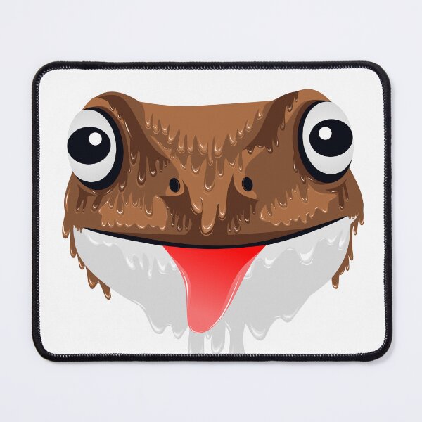Item preview, Cute Brown Frog grime art designed and sold by AmsaOza.