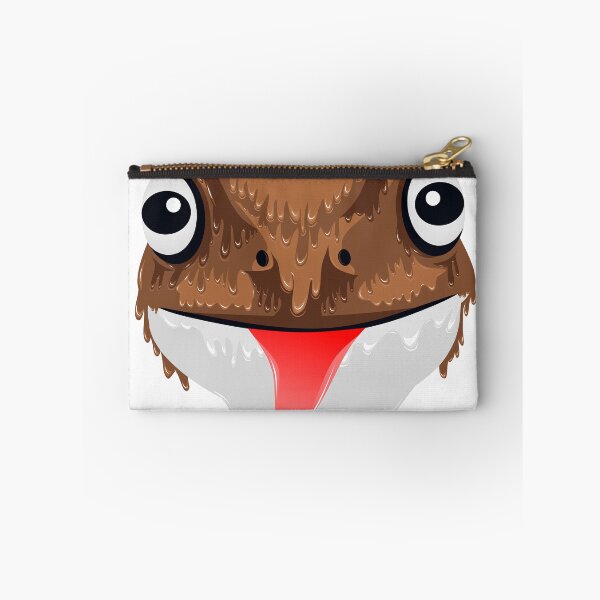 Item preview, Cute Brown Frog grime art designed and sold by AmsaOza.