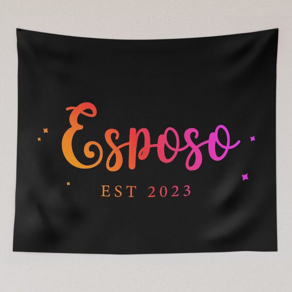 Item preview, Esposo est 2023 - husband since 2023 - Spanish Wedding  designed and sold by ALLURE-minimal.