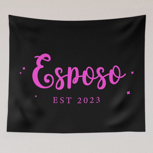 Item preview, Esposo est 2023 - husband since 2023 - Spanish Wedding  designed and sold by ALLURE-minimal.