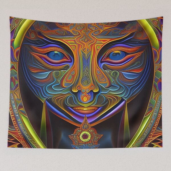 Item preview, Dosed in the Machine (30) - Trippy Psychedelic Sci Fi designed and sold by TheThirdEye.
