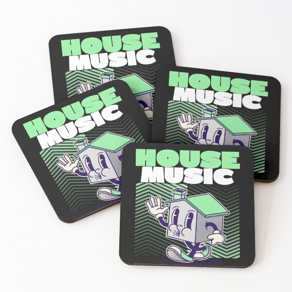 Item preview, HOUSE MUSIC  - Character (Green)  designed and sold by Discothreadz.