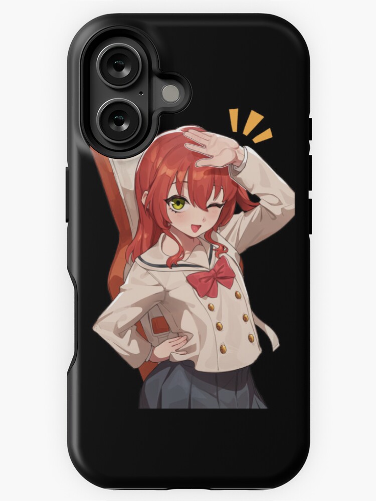 Aperçu 1 sur 4. Coque iPhone avec l'œuvre Bocchi The Rock - Fille chanteuse de guitare Ikuyo Kita créée et vendue par GalacticWaifu.
