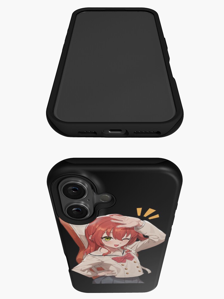 Aperçu 3 sur 4. Coque iPhone avec l'œuvre Bocchi The Rock - Fille chanteuse de guitare Ikuyo Kita créée et vendue par GalacticWaifu.