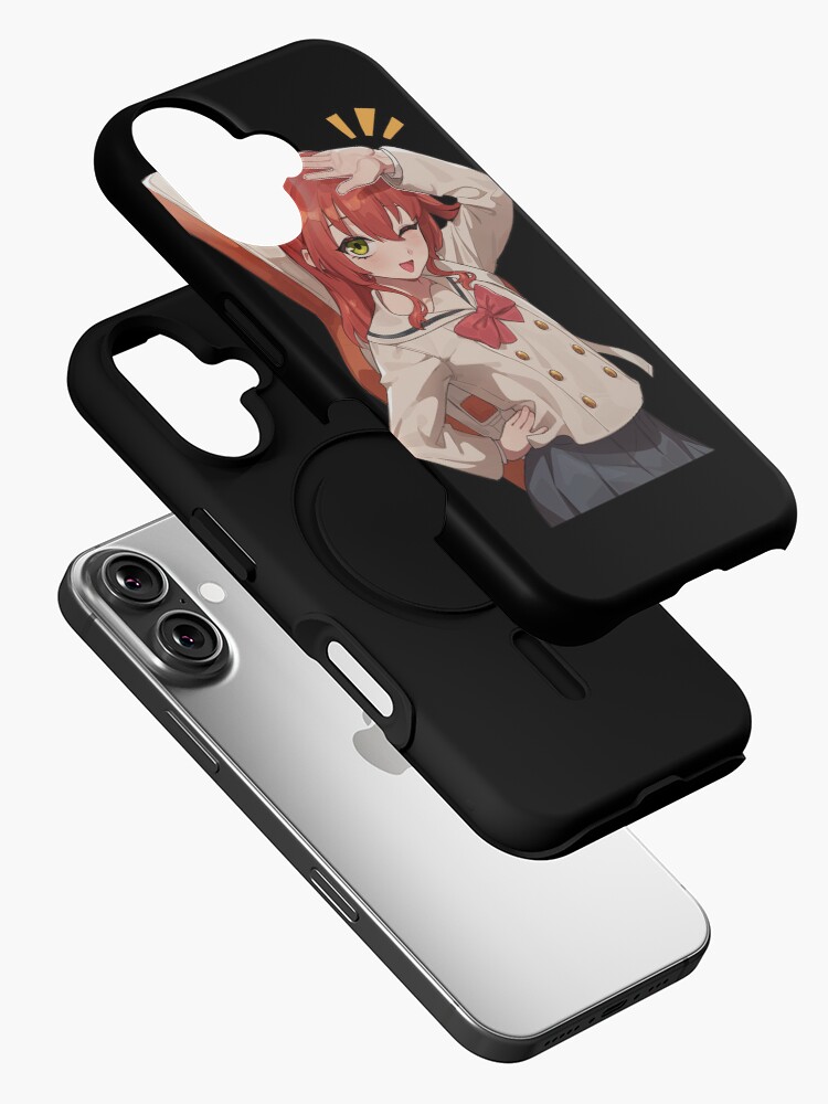 Aperçu 2 sur 4. Coque iPhone avec l'œuvre Bocchi The Rock - Fille chanteuse de guitare Ikuyo Kita créée et vendue par GalacticWaifu.
