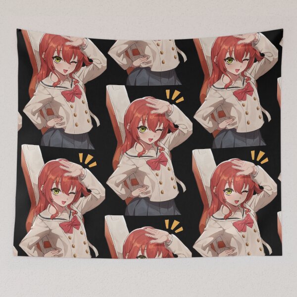 Item preview, Bocchi The Rock - Ikuyo Kita Guitar Singer Girl designed and sold by GalacticWaifu.