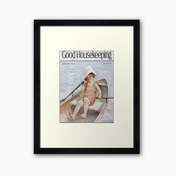 Item preview, Good Housekeeping Vintage Magazine Cover Art designed and sold by FloppyArts.