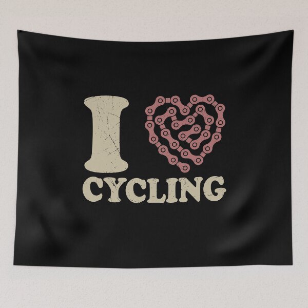 Item preview, I Love Heart Bikes Cycling Bicycle  designed and sold by BUBLTEES.