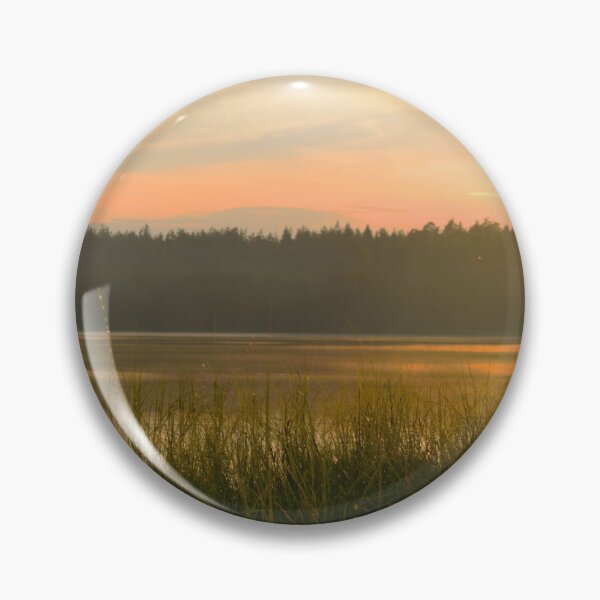 Item preview, Yellow sunset on a lake designed and sold by Misschemical.