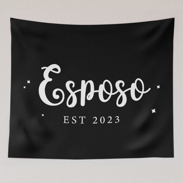 Item preview, Esposo est 2023 - husband since 2023 - Spanish Wedding  designed and sold by ALLURE-minimal.