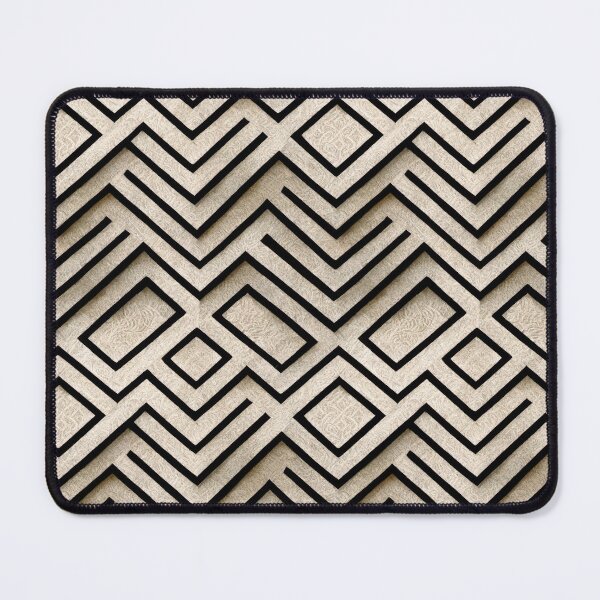 Item preview, Áspera de geometría en blanco y negro designed and sold by Vintagez 98.