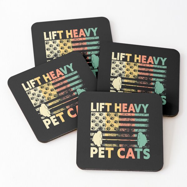 Item preview, Lift Heavy Pet Cats Weightlifting Cat Owner Weightlifter designed and sold by GeorgiHeyward.
