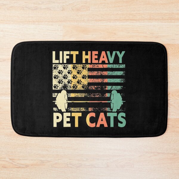 Item preview, Lift Heavy Pet Cats Weightlifting Cat Owner Weightlifter designed and sold by GeorgiHeyward.