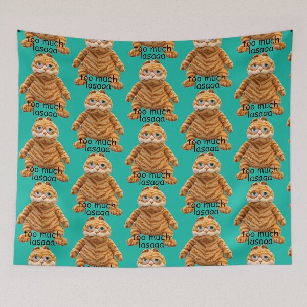 Item preview, Too Much Lasaga Garfield Meme   designed and sold by Suberodesignsz.