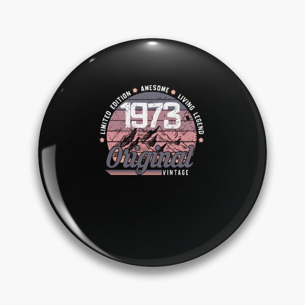 Item preview, 1973, 50th birthday anniversary, round birthday designed and sold by Shirt-Expert.
