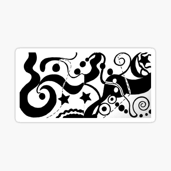 Item preview, Black And White Design Version 2 designed and sold by Christine Perry.