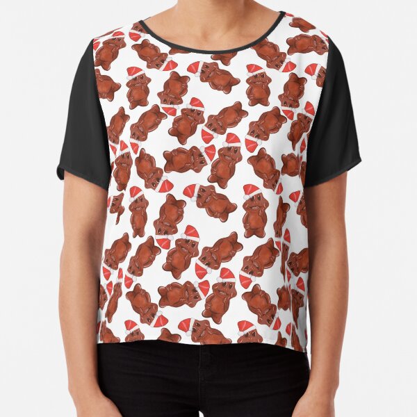 Freddo-Ho-Ho Chiffon Top