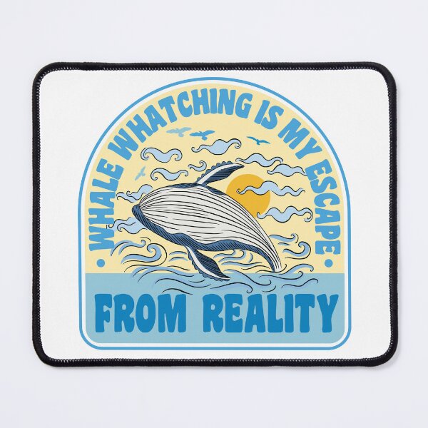 Item preview, Funny Whale Watching Sea Mammal designed and sold by MarkusShirts.