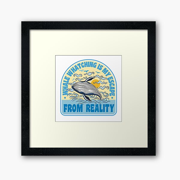 Item preview, Funny Whale Watching Sea Mammal designed and sold by MarkusShirts.