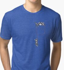 Pocket cat / Pocket Kittens Tri-blend T-Shirt