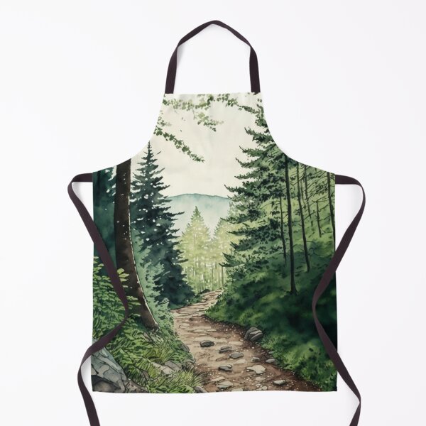 Item preview, The Trail Not Taken - Watercolor Forest - By Tiberius404 designed and sold by Tiberius404.
