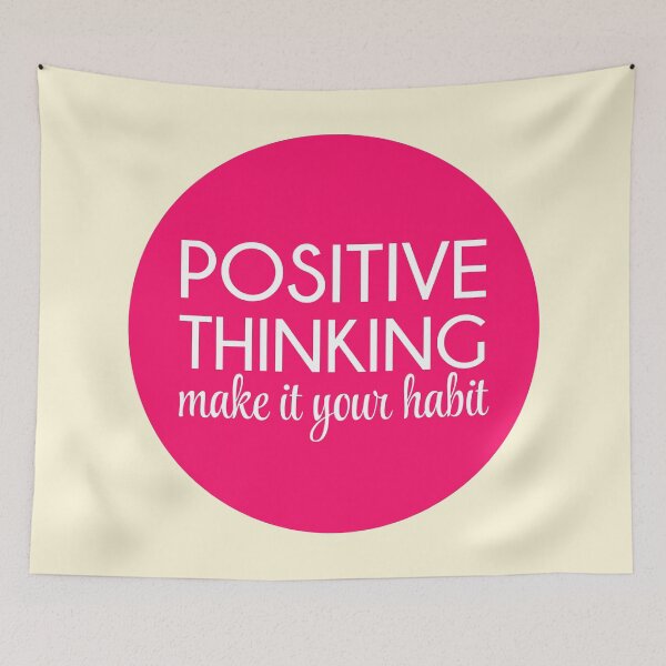 Item preview, Positive Thinking Quote  designed and sold by quarantine81.