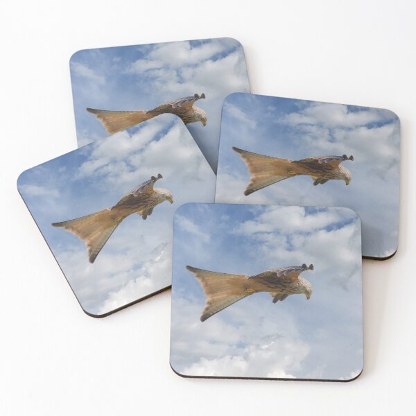 Item preview, Red kite in flight designed and sold by inspireyoureyes.