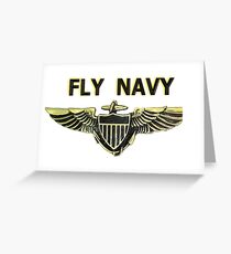 Naval Aviator Wings Greeting Card