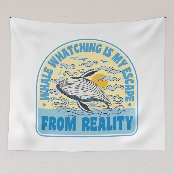 Item preview, Funny Whale Watching Sea Mammal designed and sold by MarkusShirts.