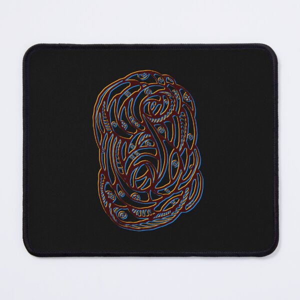 Item preview, Eyes wrapped in black and blue abstract lines designed and sold by Suberodesignsz.