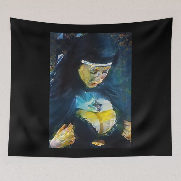 Item preview, Sexy Nun AI Painting Digital Fetish Art designed and sold by Gogmagosh.