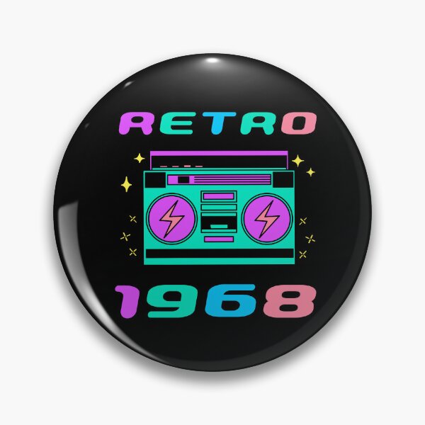 Item preview, 55 Years Old 70s Nostalgia Decorations Funny 1968 Cool 55th Birthday designed and sold by CoolCreative.