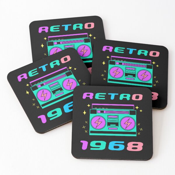 Item preview, 55 Years Old 70s Nostalgia Decorations Funny 1968 Cool 55th Birthday designed and sold by CoolCreative.