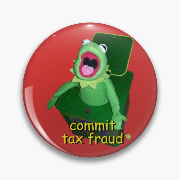 Item preview, Commit Tax Fraud Cursed Meme   designed and sold by Suberodesignsz.