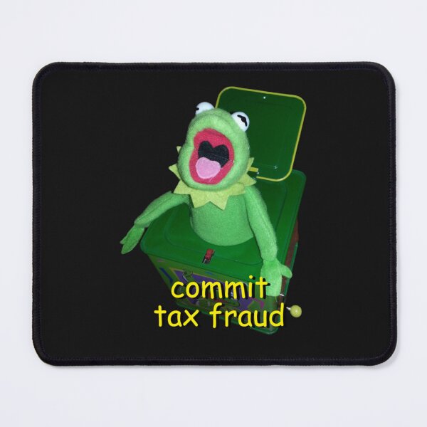 Item preview, Commit Tax Fraud Cursed Meme designed and sold by Suberodesignsz.
