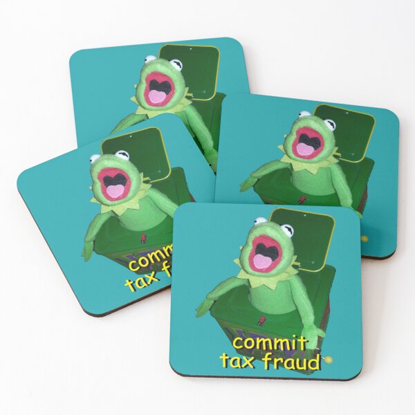 Item preview, Commit Tax Fraud Cursed Meme   designed and sold by Suberodesignsz.