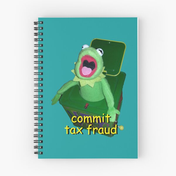 Item preview, Commit Tax Fraud Cursed Meme   designed and sold by Suberodesignsz.