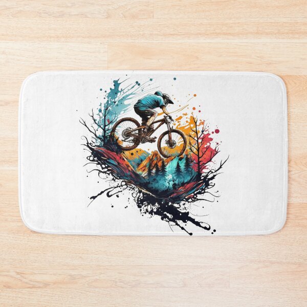 Item preview, Riding the mountain trails designed and sold by Paterrr.