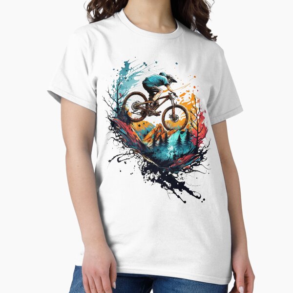 Item preview, Riding the mountain trails designed and sold by Paterrr.