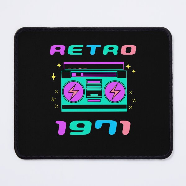 Item preview, 52 Years Old 70s Nostalgia Decorations Funny 1971 Cool 52nd Birthday designed and sold by CoolCreative.