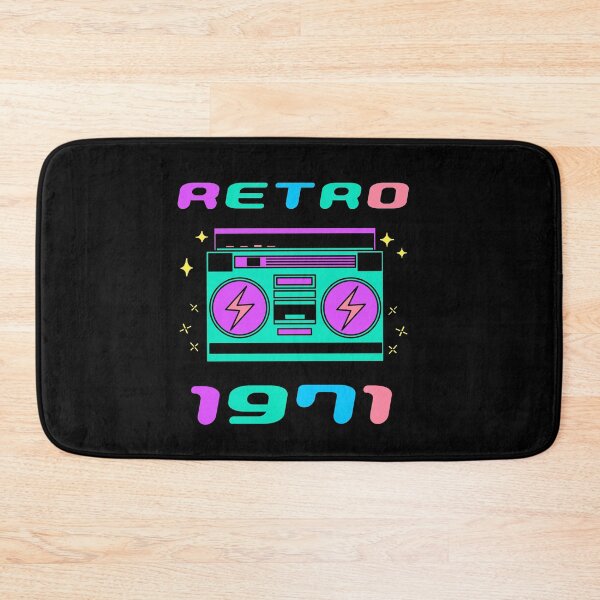 Item preview, 52 Years Old 70s Nostalgia Decorations Funny 1971 Cool 52nd Birthday designed and sold by CoolCreative.