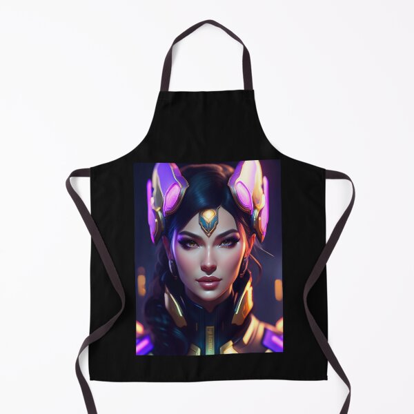 Item preview, Futuristic Diva Girl in Tech Wear designed and sold by MotionWaves.
