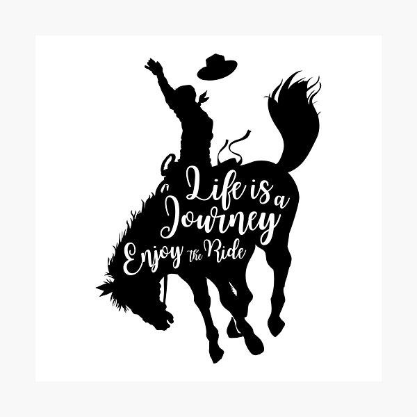 Aperçu de l'œuvre Lifes Rides est plein de hauts et de bas, mais jamais fini. créée et vendue par ThundRDownunder.
