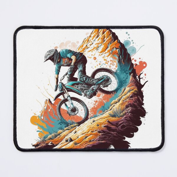 Item preview, Riding the mountain trails designed and sold by Paterrr.