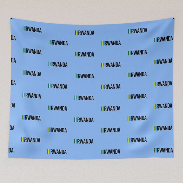 Item preview, Rwanda Country Flag designed and sold by randomorder.